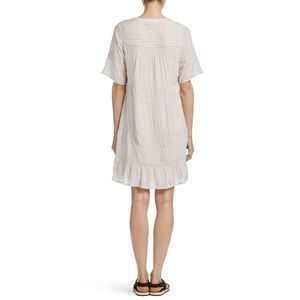 james perse pleated chiffon dress